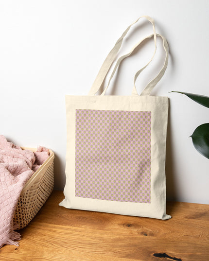 Magenta Star-crossed Bodies Cotton Canvas Tote Bag