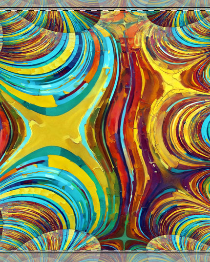 Uzi Spiral Alpha 22" x 22" Cotton Twill Napkin