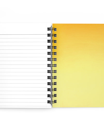 Phoenix Fade Spiral Bound Journal, 5" x 7" 150 pages