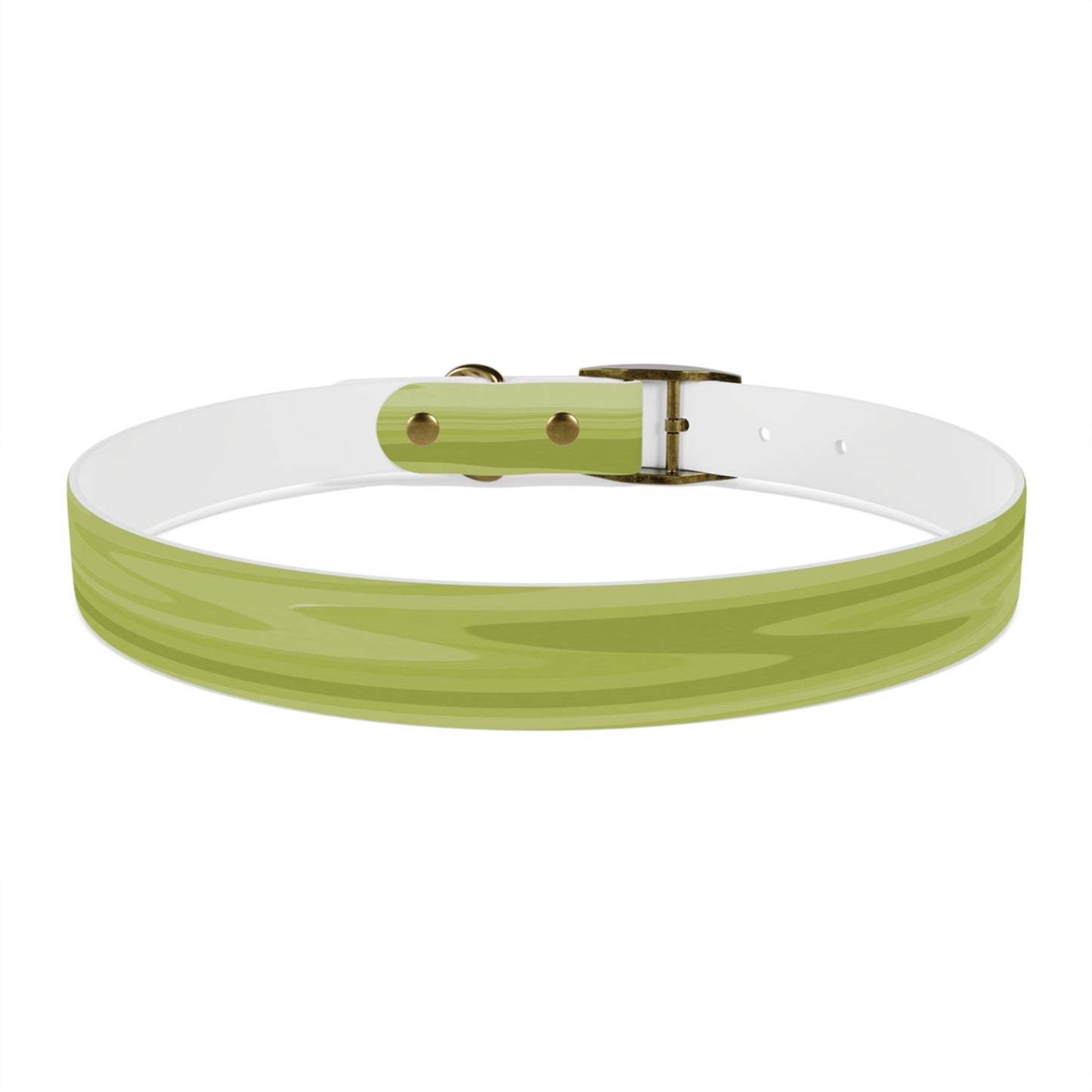 Lemon Wavey Extra Large Dog Collar