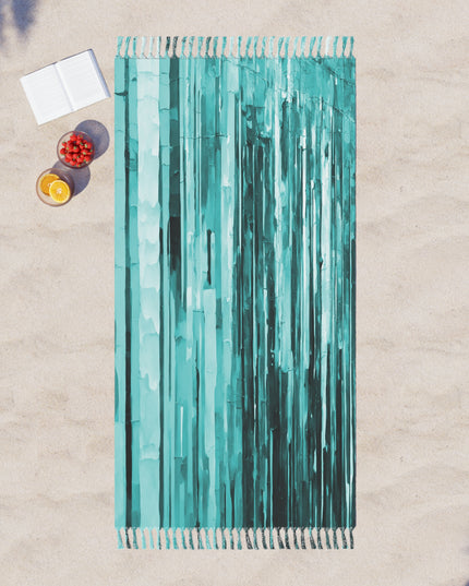 Striped Tif 38" × 81" Boho Beach Cloth