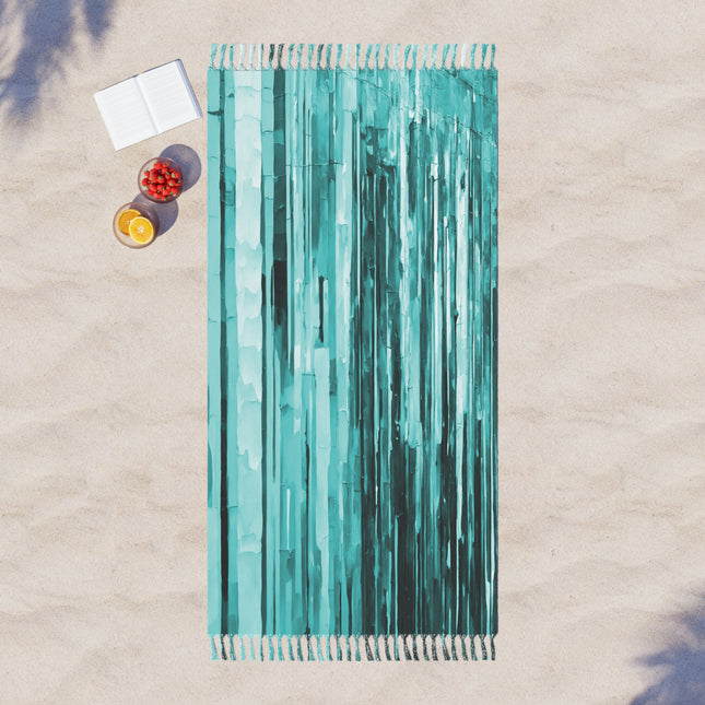 Striped Tif 38" × 81" Boho Beach Cloth