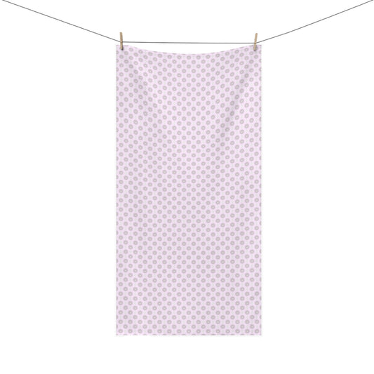 Pink Mornings Star-crossed Bodies Mink-Cotton Towel (50% polyester, 50% cotton),  30" x 60"