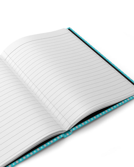 Tif Green Star-crossed Bodies Hardcover Journal Matte with 150 lined pages, 5.75" x 8"
