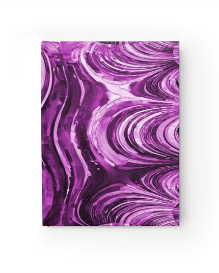 Uzi Spiral Powder Lavender 5" x 7" Journal - 128 Ruled Line pages