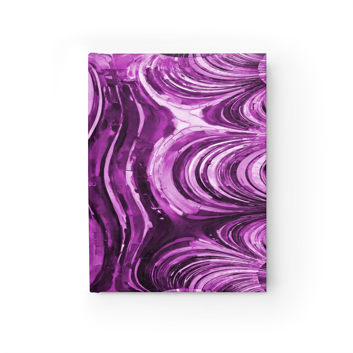 Uzi Spiral Powder Lavender 5" x 7" Journal - 128 Ruled Line pages