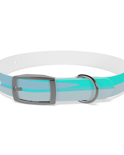 Pastel Tan and Tif Patches Small Dog Collar