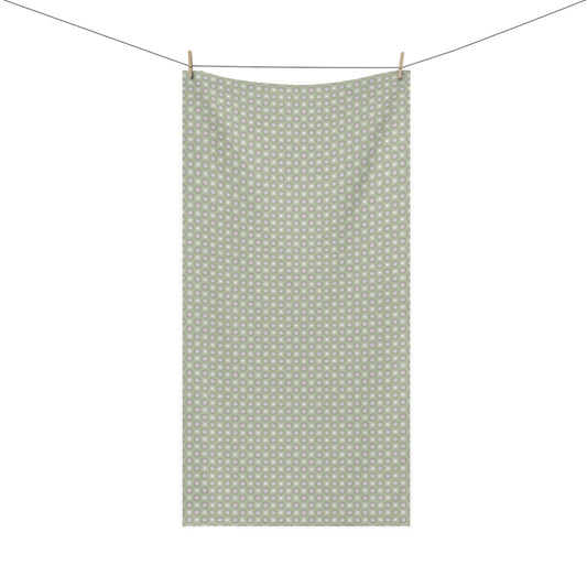 Olive Star-crossed Bodies Mink-Cotton Towel (50% polyester, 50% cotton),  30" x 60"