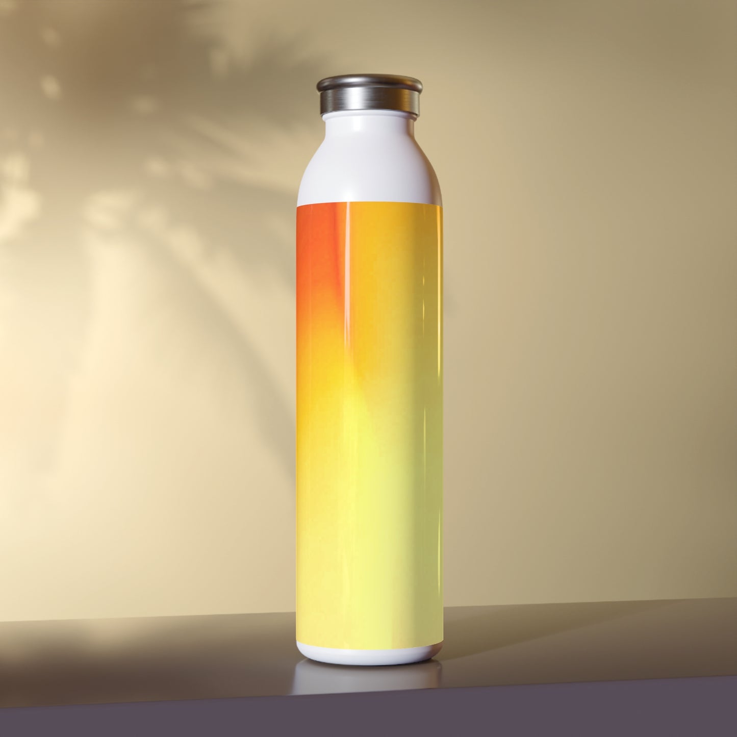 Phoenix Fade Slim Water Bottle, 20 oz White