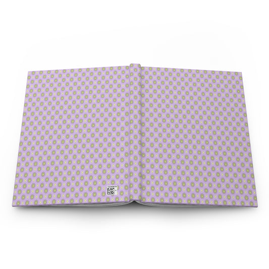 Magenta Star-crossed Bodies Hardcover Journal Matte with 150 lined pages, 5.75" x 8"