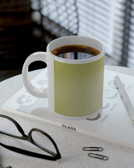 Lemon Fade 20 oz White Glossy Jumbo Mug