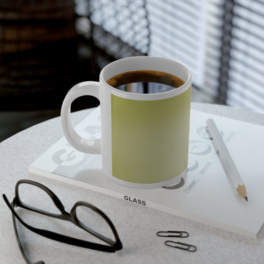 Lemon Fade 20 oz White Glossy Jumbo Mug