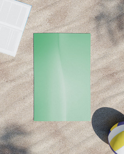 Mint Fade Beach Towel, 18" x 27"