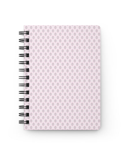 Pink Mornings Star-crossed Bodies Spiral Bound Journal, 5" x 7" 150 pages