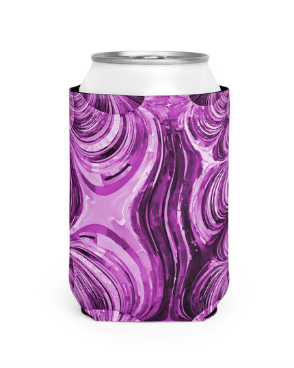 Uzi Spiral Powder Lavender 12 oz Can Cooler Sleeve