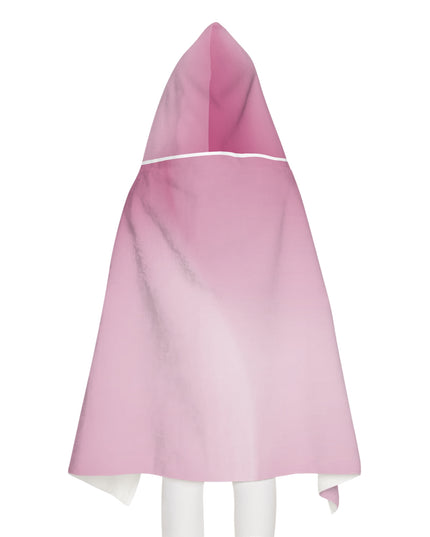 Pink Blush Fade Youth Hooded Towel, 24" x 48"
