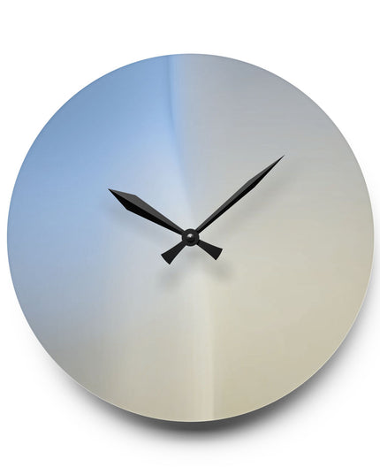 Cobalt Fade Acrylic Wall Clock, Round or Square, 10.75" x 10.75"