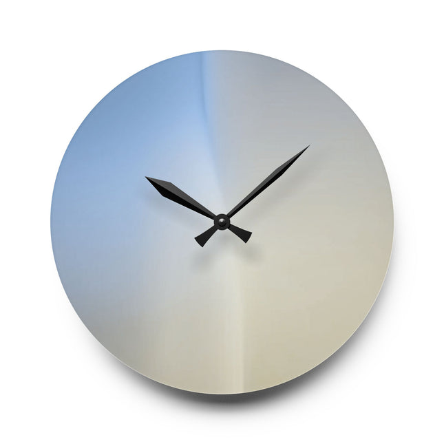 Cobalt Fade Acrylic Wall Clock, Round or Square, 10.75" x 10.75"