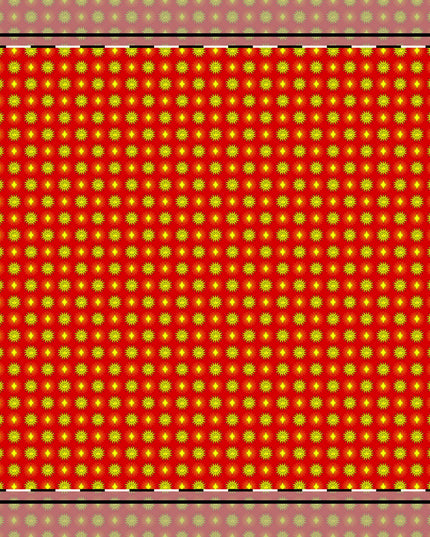 Late Evening Star-crossed Bodies Cotton Twill Napkin, 10" x 10"