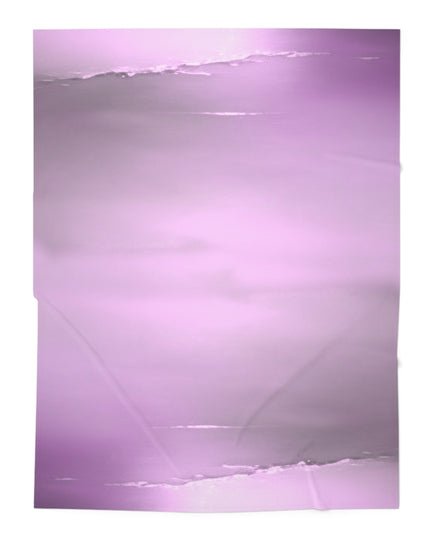 Dark Pink Sea Amethyst Fog Baby Swaddle 30″×40″ Blanket