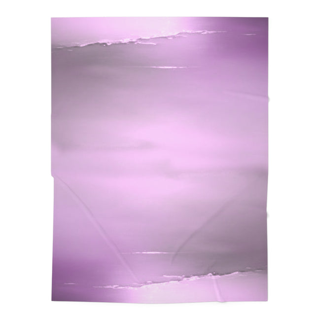 Dark Pink Sea Amethyst Fog Baby Swaddle 30″×40″ Blanket