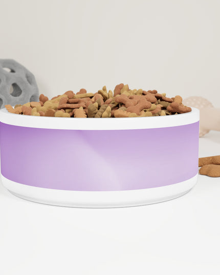 Soft Lavender Fade 16 oz Pet Bowl