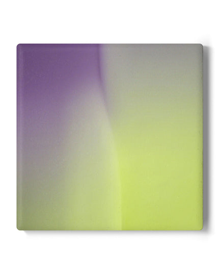 Purple Golden Fade 4" x 4" Square Ceramic Coaster