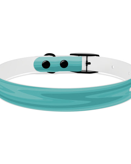 Tif Green Wavey Small Dog Collar