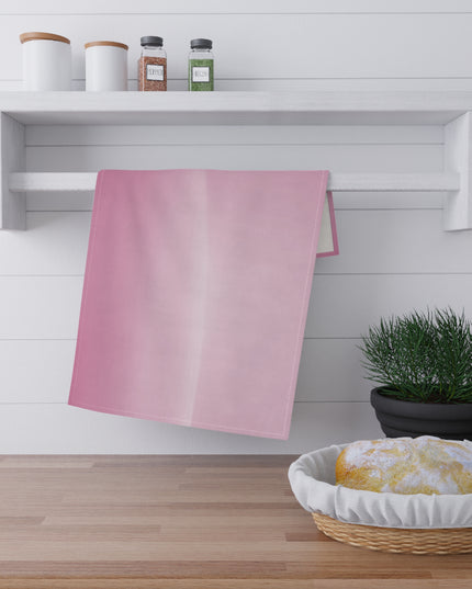 Pink Blush Fade Tea Towels (cotton, poly), 18" x "30