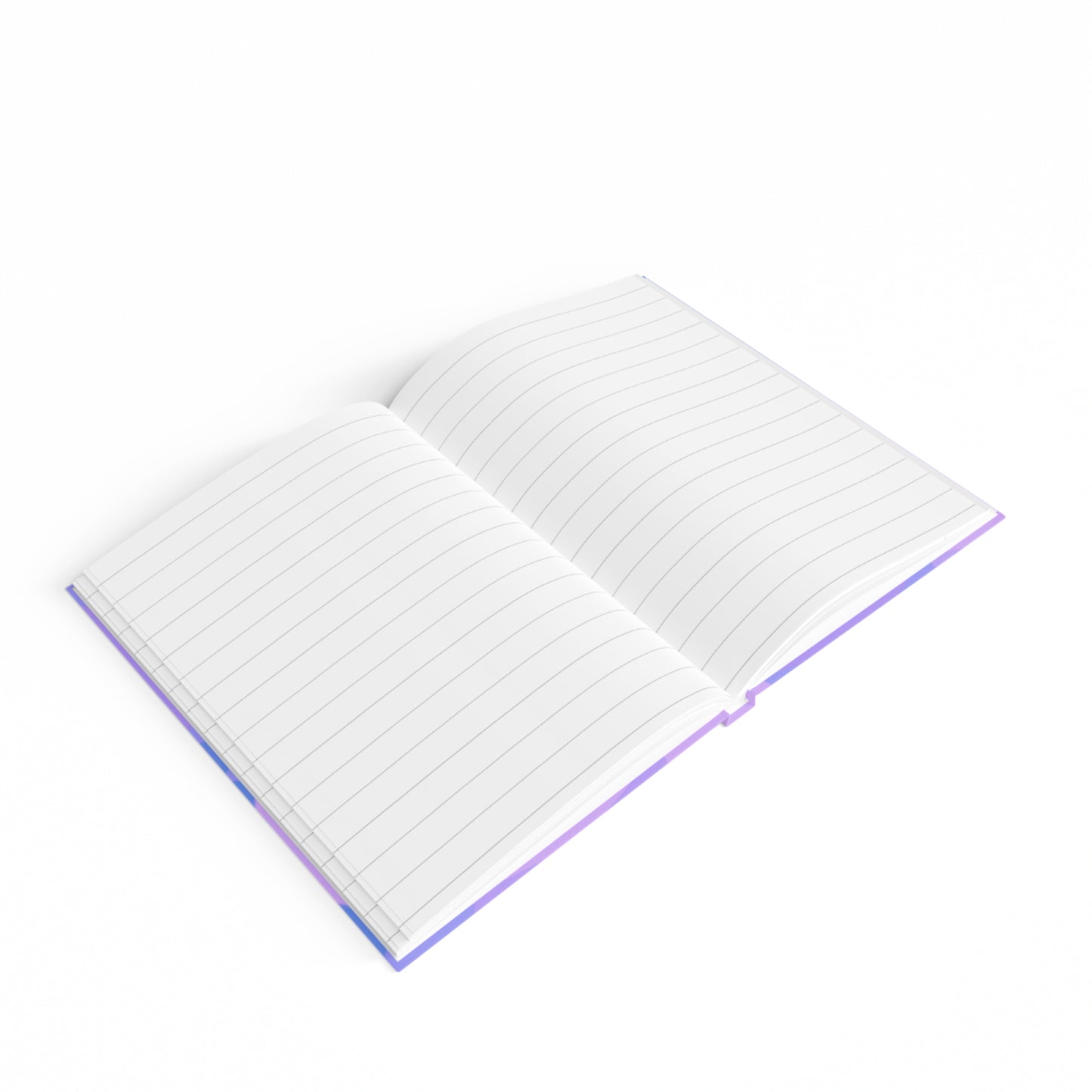 Pastel Purple Family Patches 5" x 7" Journal - 128 Ruled Line pages