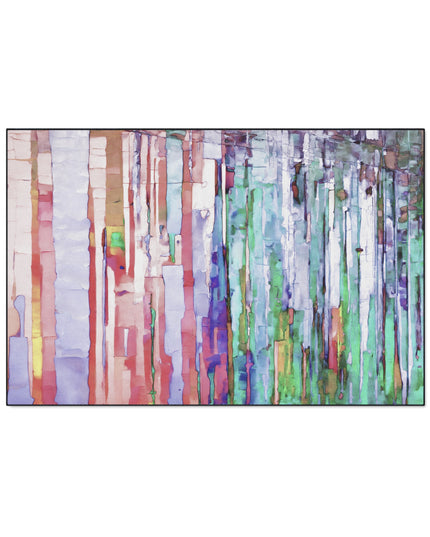 Striped Pastels 48" x 72" Heavy Duty Floor Mat