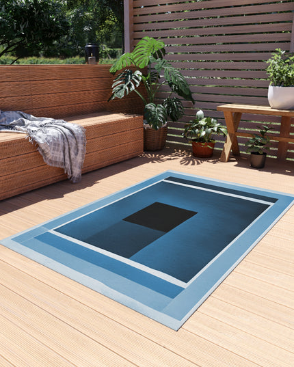 Blue Shadow 48" x 72" Outdoor Rug