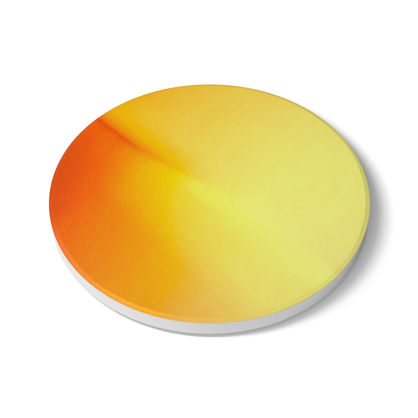 Phoenix Fade 4" x 4" Round Ceramic Coaster