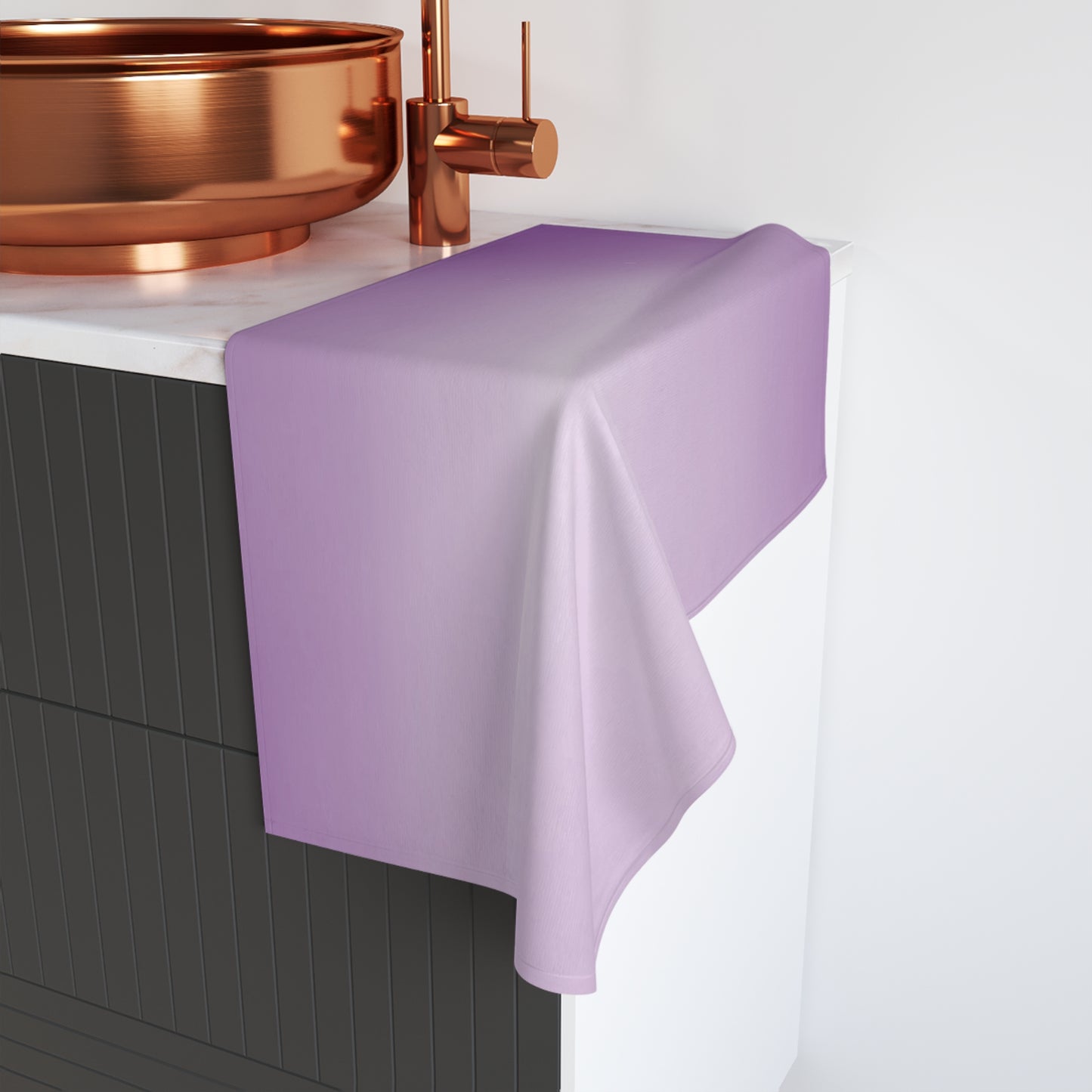 Soft Lavender Fade Hand Towel, 16" x 28"