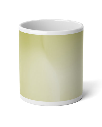 Lemon Fade 20 oz White Glossy Jumbo Mug