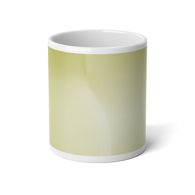Lemon Fade 20 oz White Glossy Jumbo Mug