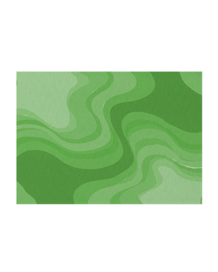 Greenie Meanie Wavey 60" x 84" Outdoor Rug