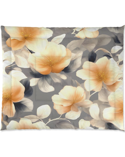 Soft Blossom Floral Bunch Comforter, 104" × 88"