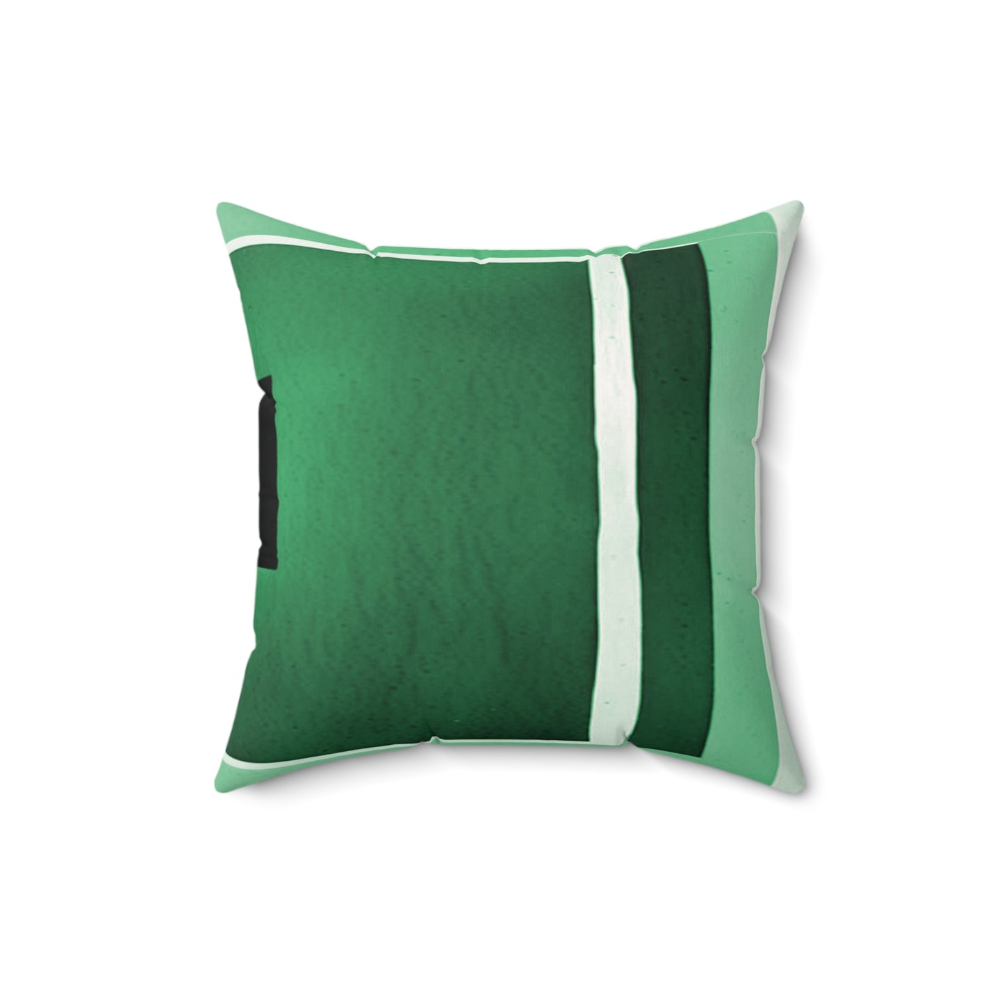 Mint Shadow 16" x 16" Faux Suede Square Pillow