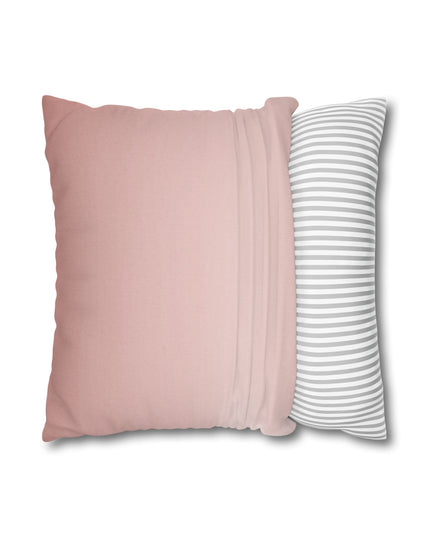 Rose Red Fade Spun Polyester Square Pillowcase, 14" x 14"