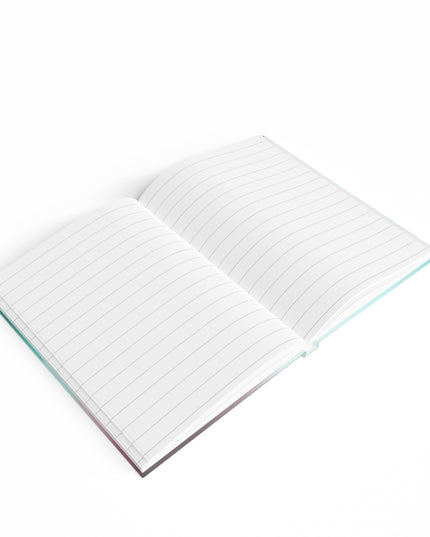 Green Sea Lavender Fog 5" x 7" Journal - 128 Ruled Line pages