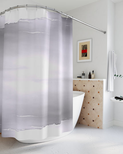 Sephia Sea Dark Fog Shower Curtains, 71" x 74"