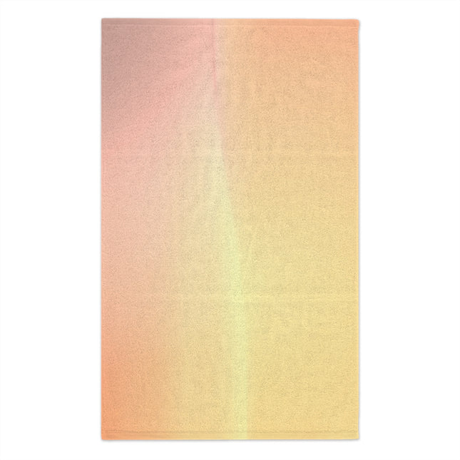 Hot Peach Fade Rally Towel, 11" x 18"