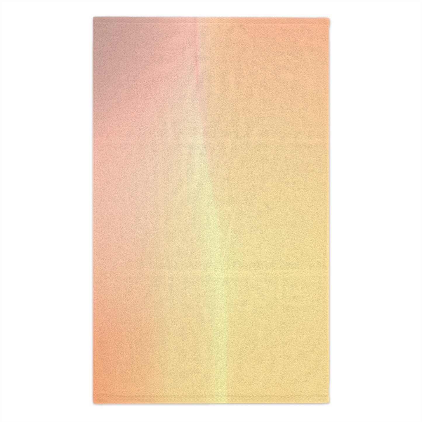Hot Peach Fade Rally Towel, 11" x 18"