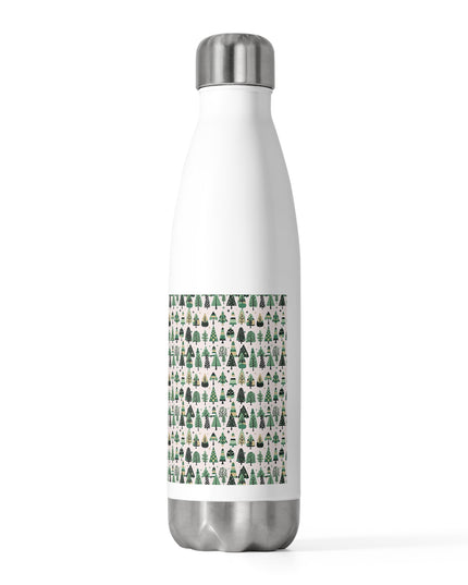 Mini Vintage Green Trees 20oz Insulated Water Bottle