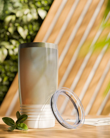 Cobalt Fade Ringneck Tumbler, 20oz in white