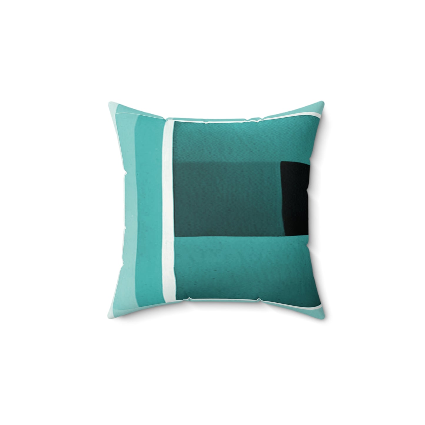 Tif Shadow 14" x 14" Faux Suede Square Pillow