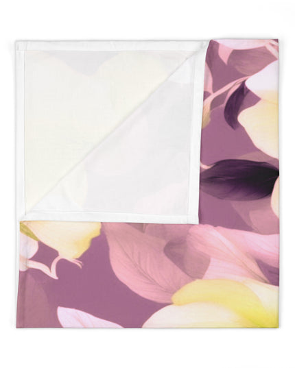 Lemon Blossom Floral Bunch Baby Swaddle 30″×40″ Blanket