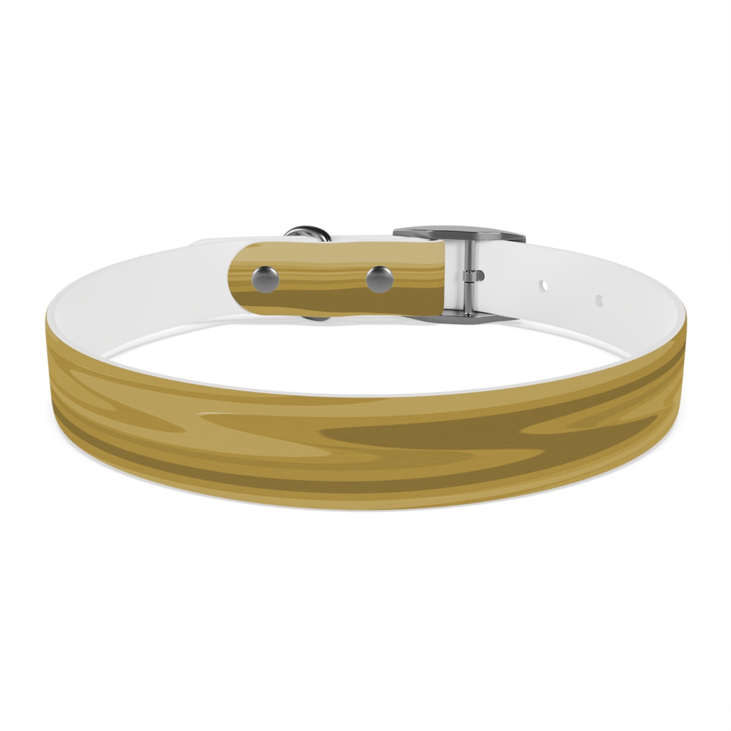Brown Wavey Large Dog Collar