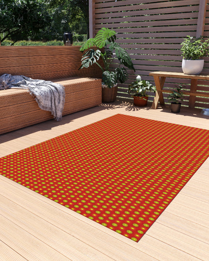Late Evening Star-crossed Bodies Outdoor Rug, 60" x 84"